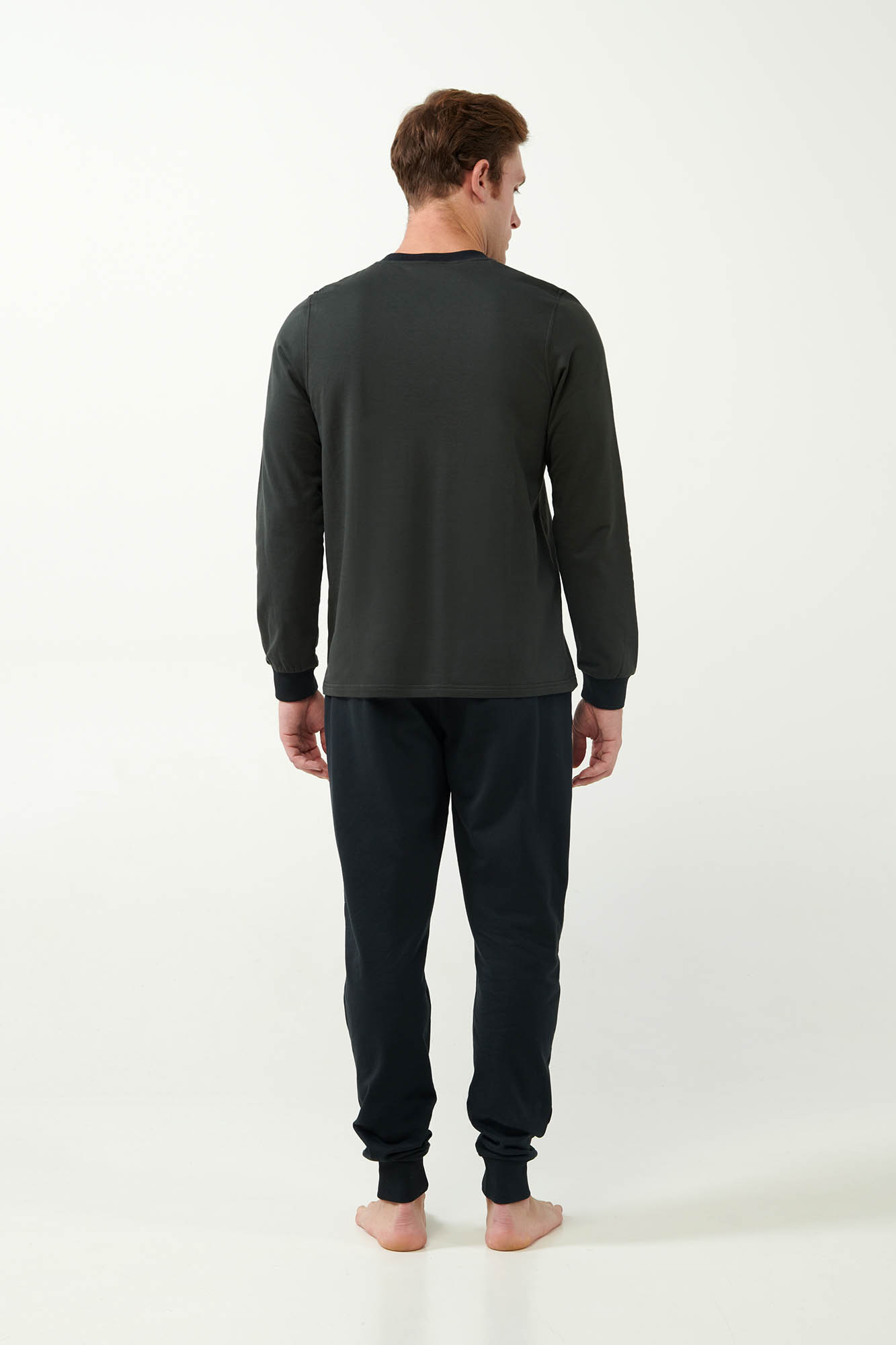 Vamp - Φούτερ Φόρμα Σπιτιού με Μανσέτες