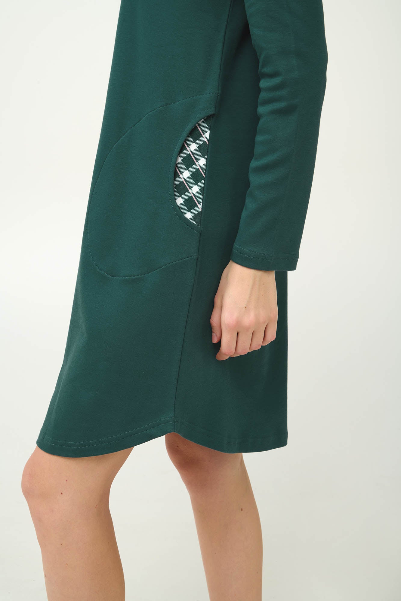 Vamp - Βαμβακερό Νυχτικό με Τσέπες