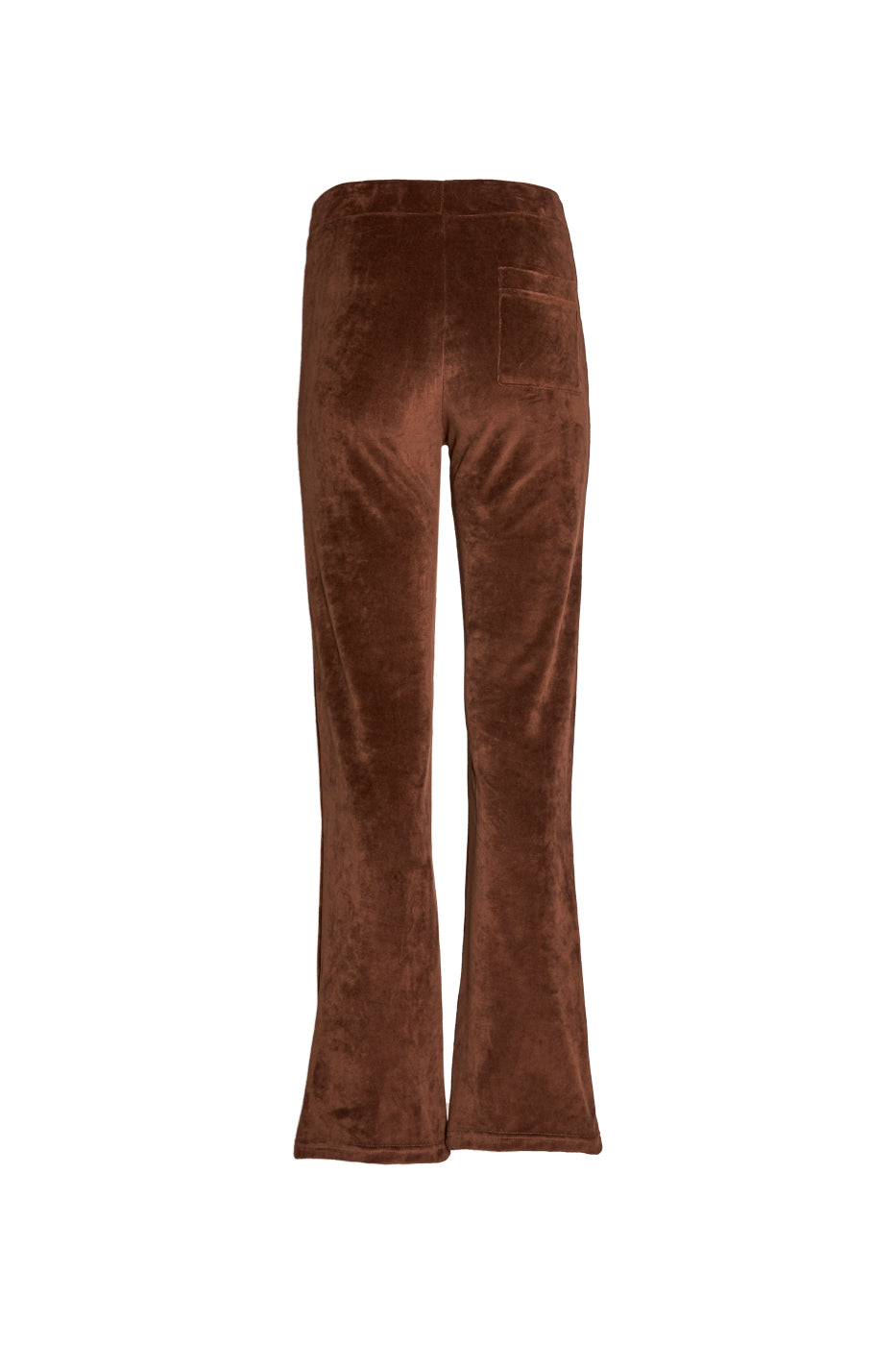 Harmony - Παντελόνι Βελουτέ Κλασσική Γραμμή Και Μια Τσέπη Πίσω  Coffee