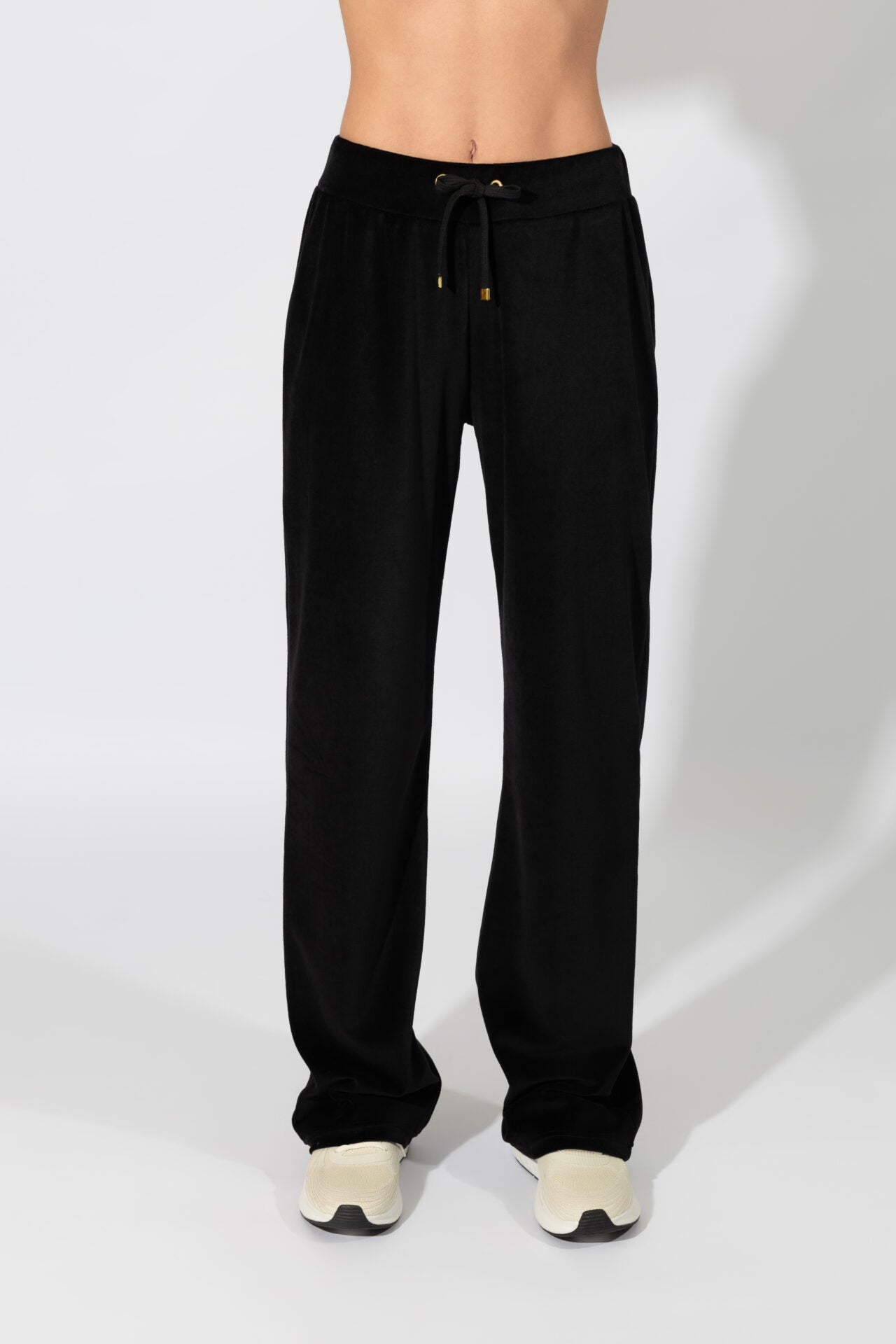 Harmony - Παντελόνι Βελουτέ Κλασσική Γραμμή  Black