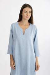 Harmony - Resort V-Neck Καφτάνι Με 3/4 Μανίκι