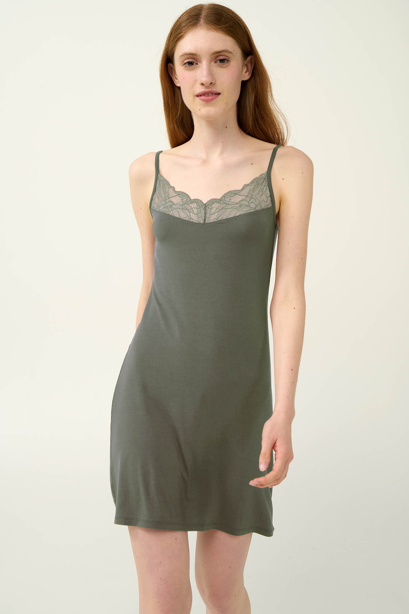 Vamp - Micromodal Νυχτικό με Τιράντες