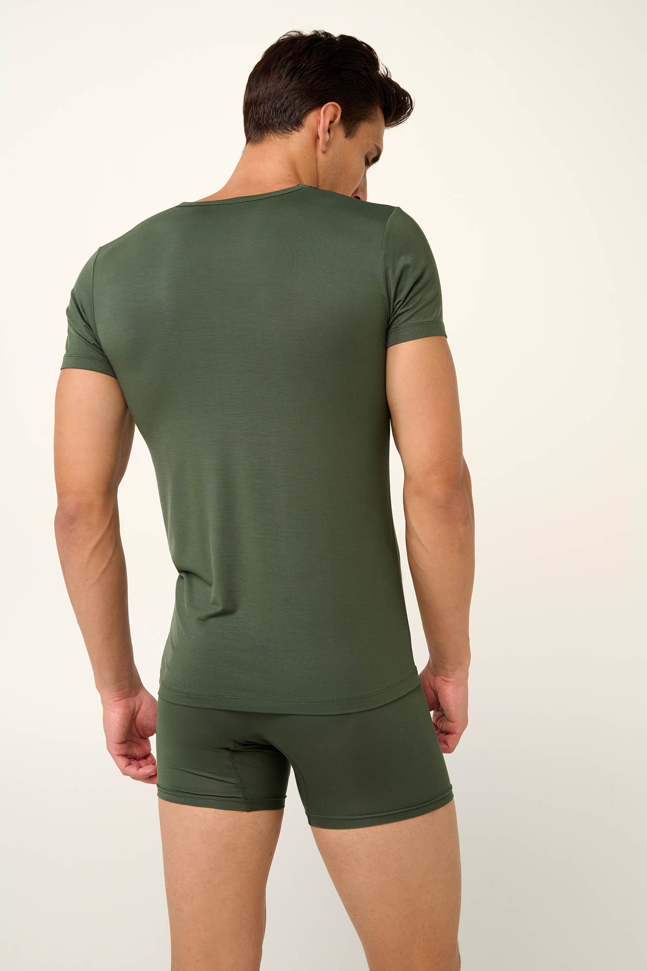 Vamp - Μονόχρωμο Ανδρικό Φανελάκι Micromodal