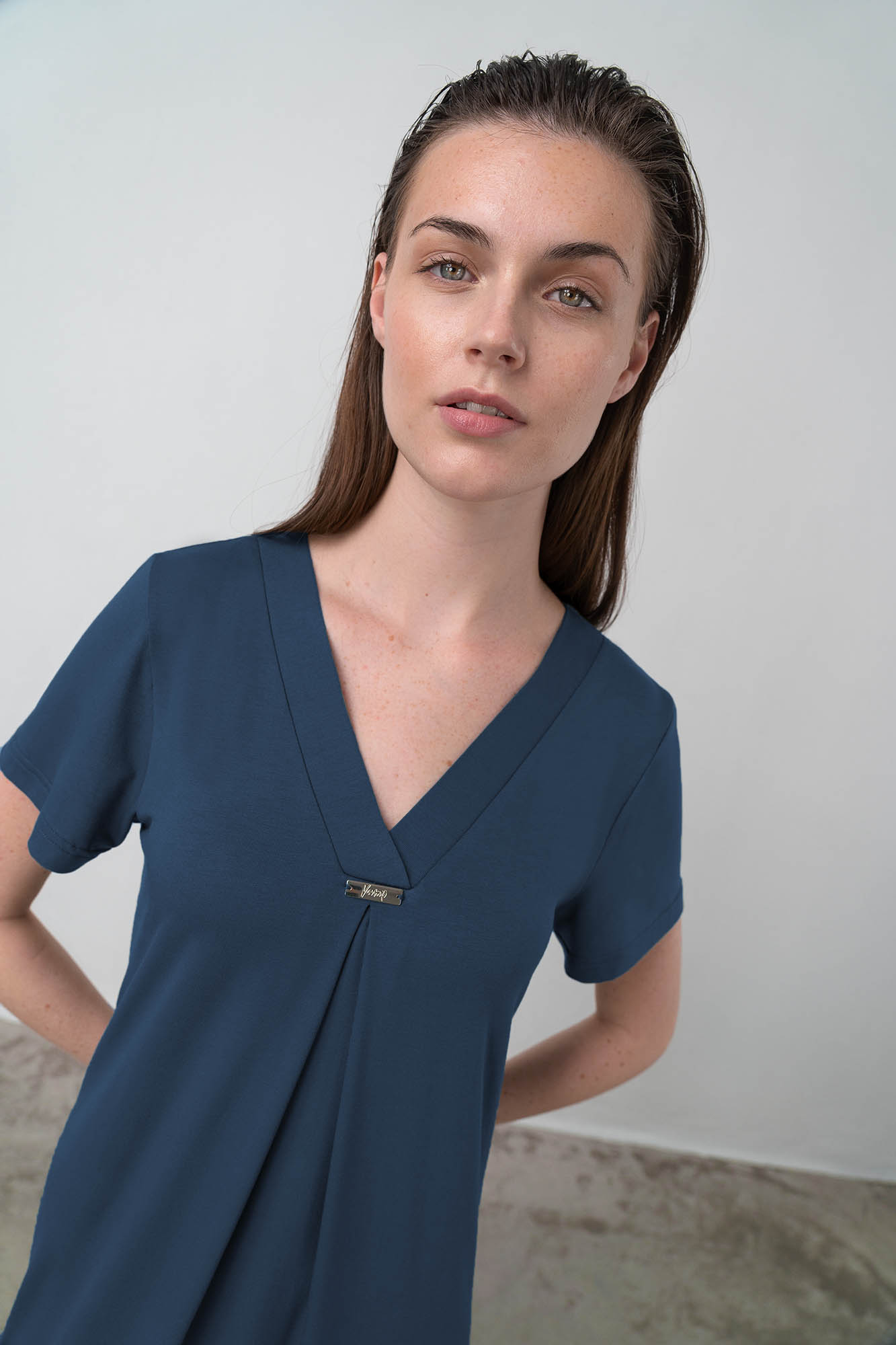 Vamp - Φόρεμα με Κοντό Μανίκι