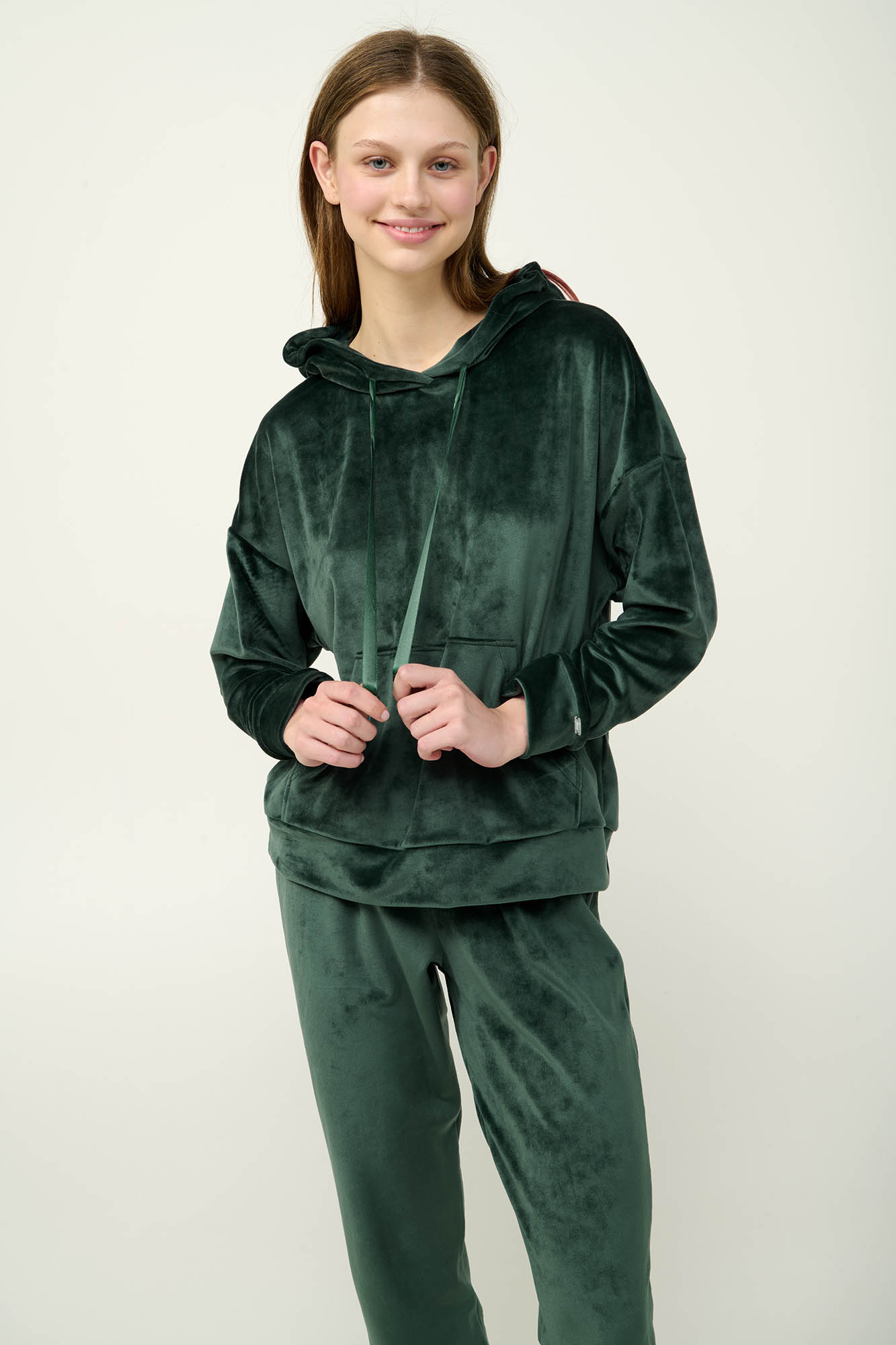 Vamp - Μονόχρωμη Γυναικεία Φόρμα Velvet