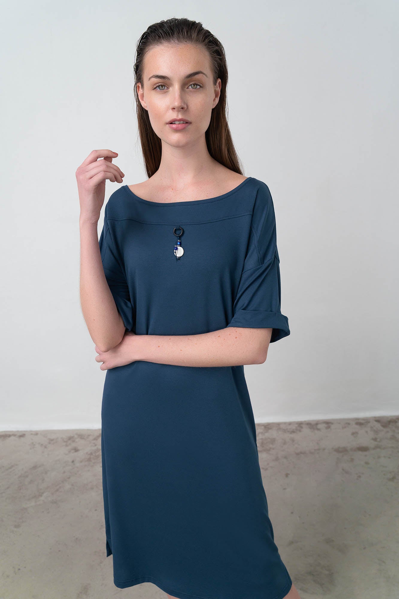 Vamp - Φόρεμα με Κοντό Μανίκι