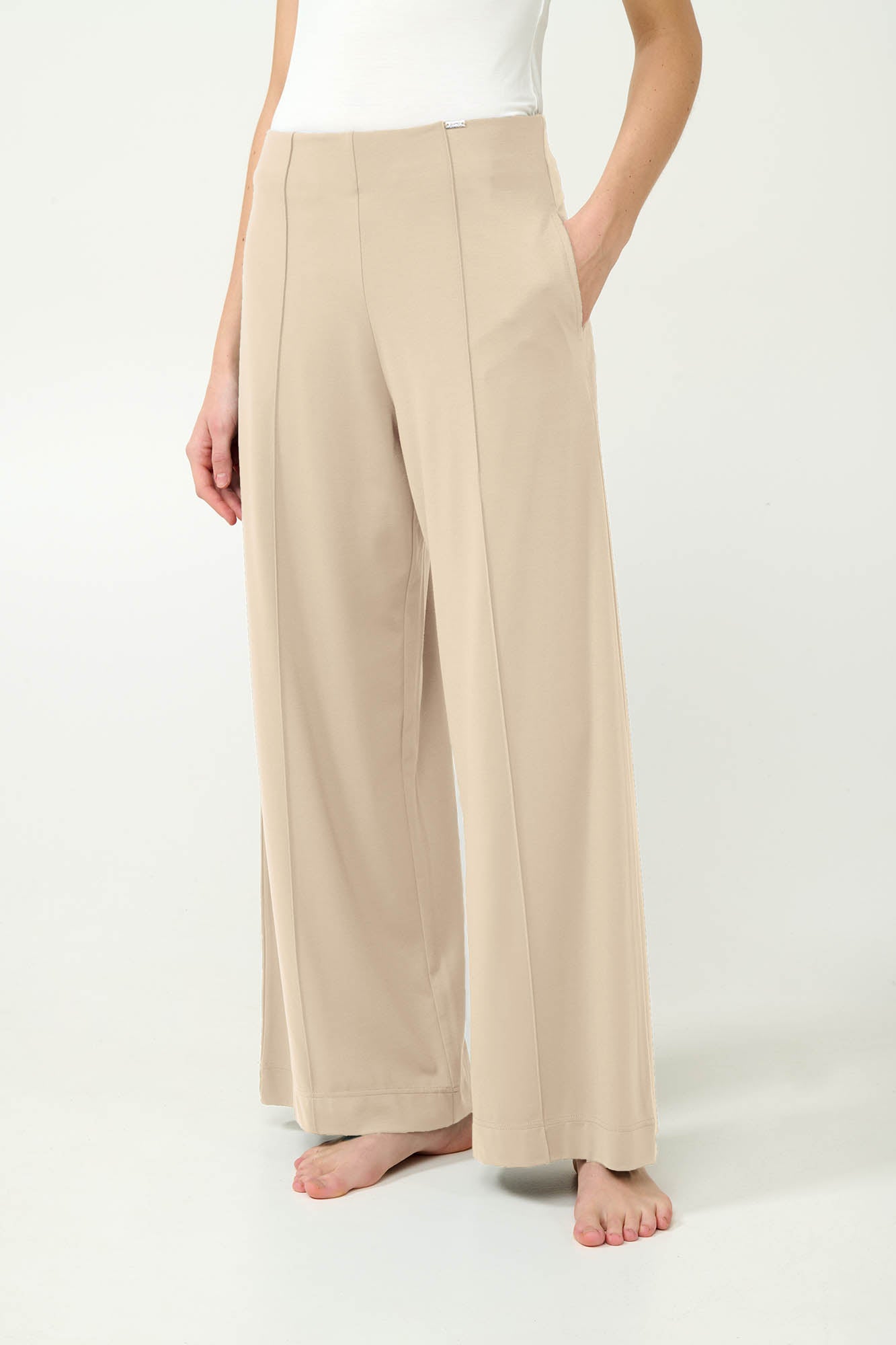 Vamp - Γυναικείο Lounge Φαρδύ Παντελόνι