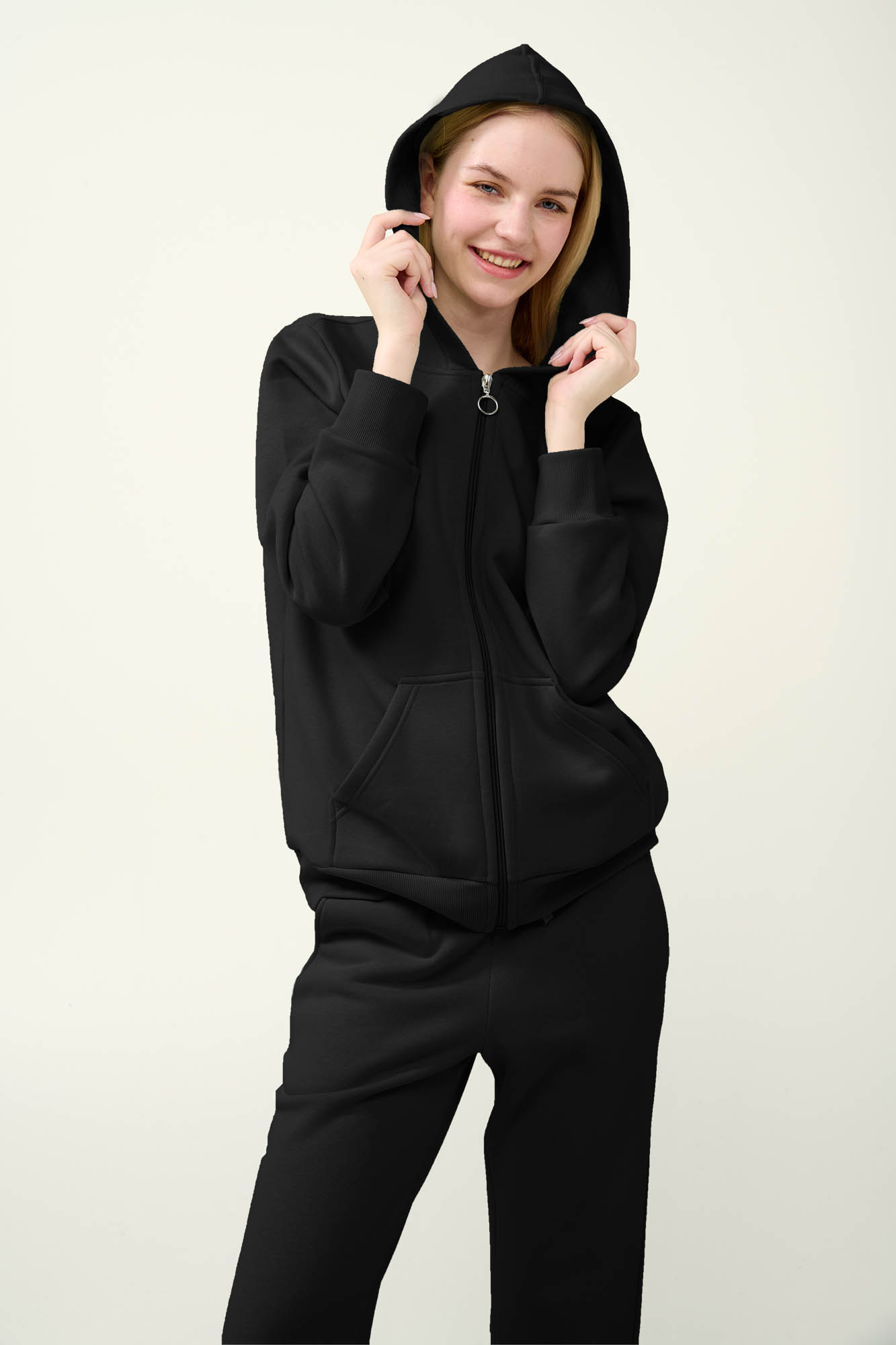 Vamp - Γυναικεία Φούτερ Φόρμα με Φερμουάρ