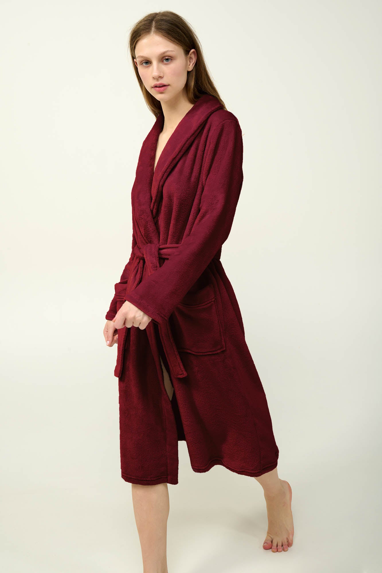 Vamp - Μακριά Γυναικεία Σταυρωτή Ρόμπα