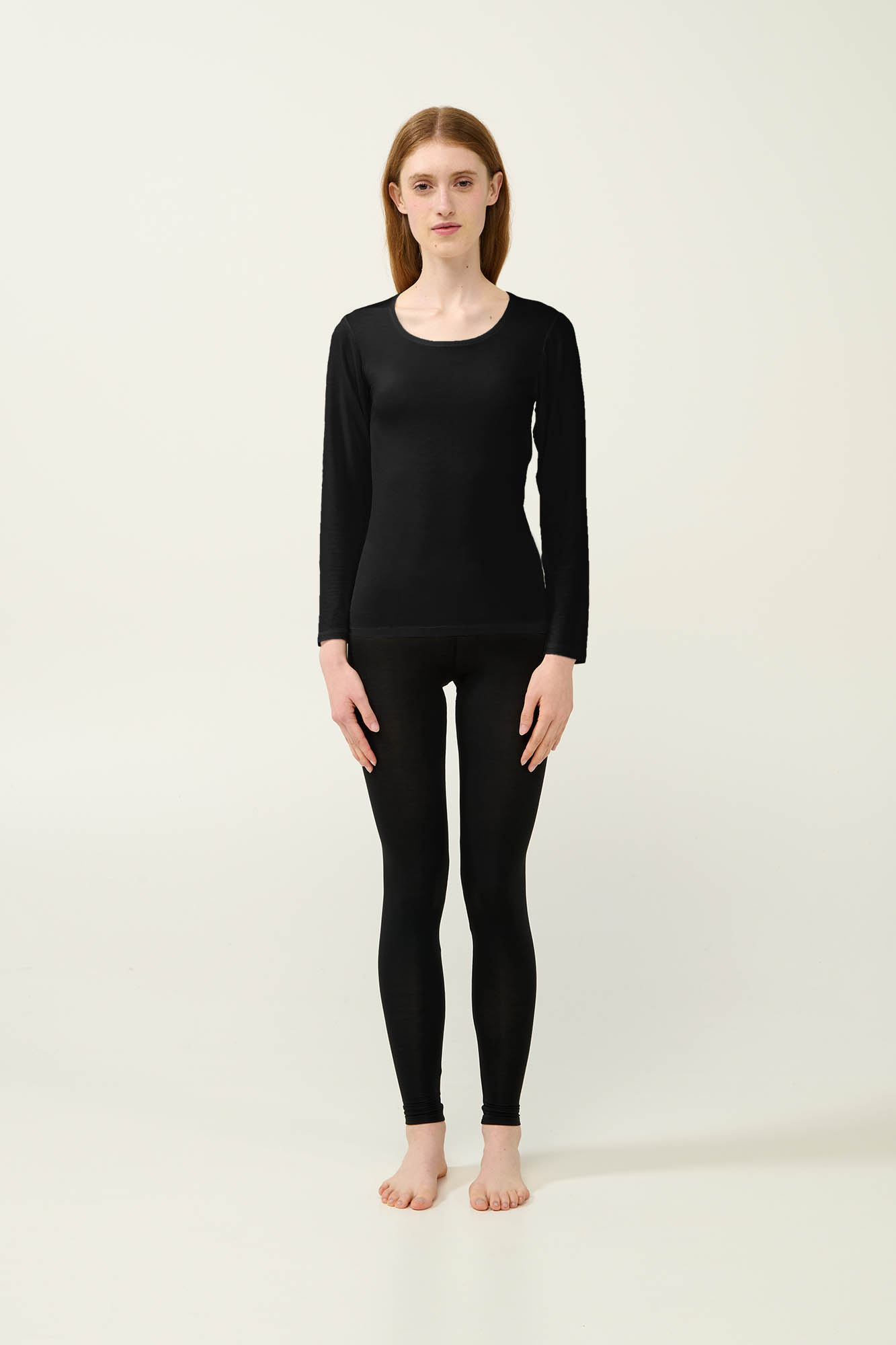 Vamp - Γυναικείο Micromodal Φανελάκι με Μακρύ Μανίκι