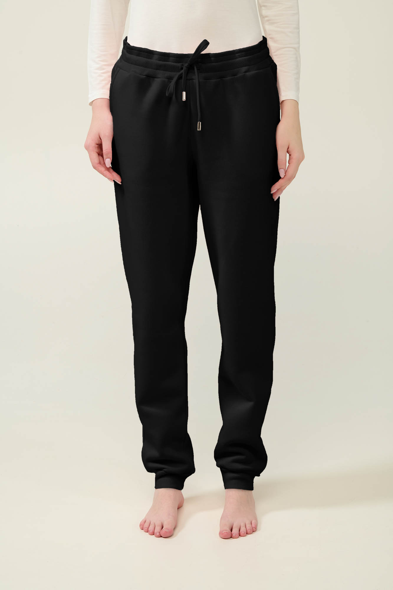 Vamp - Γυναικείο Φούτερ Παντελόνι με Μανσέτες