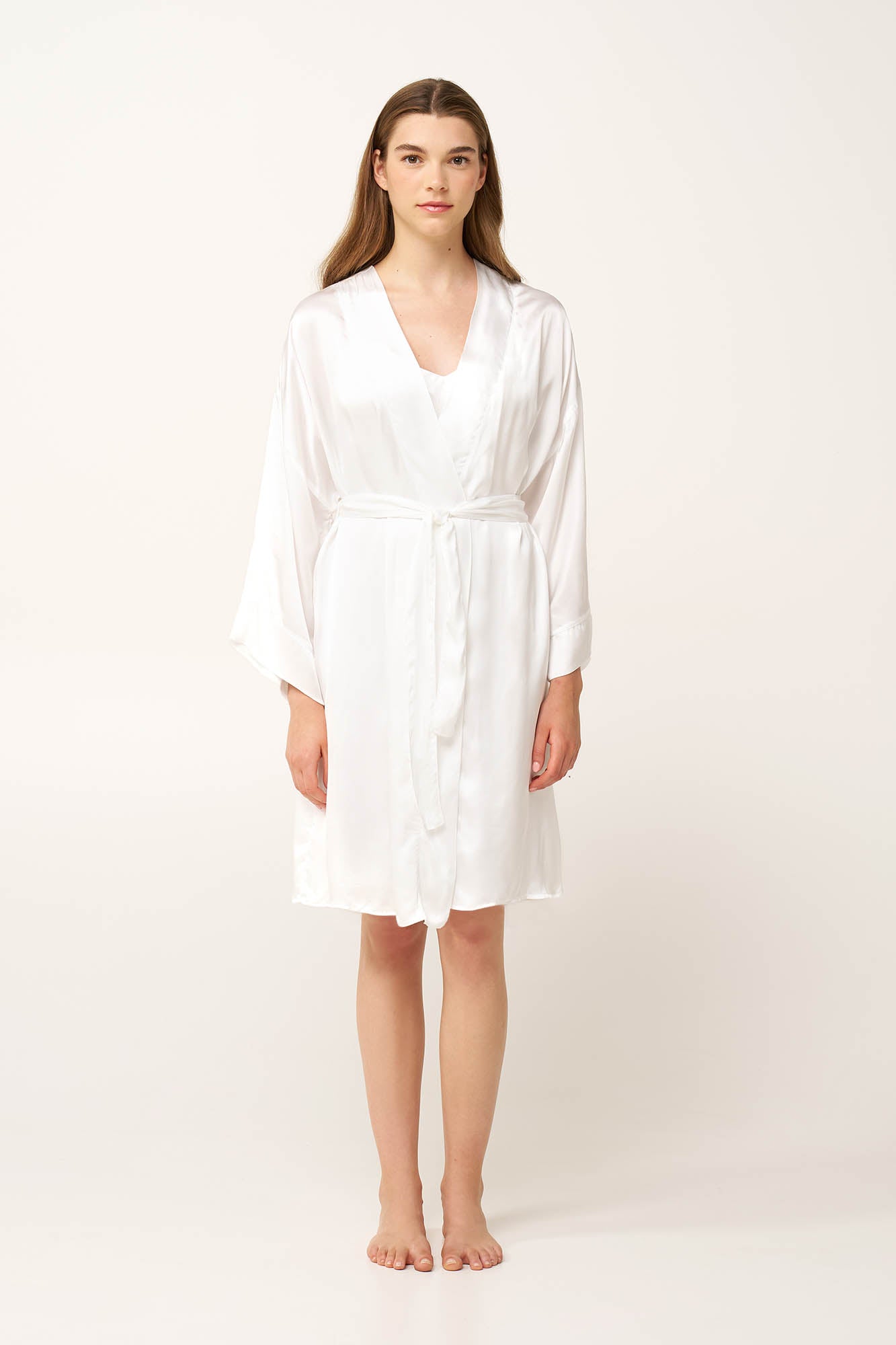 Vamp - Σατέν Σετ Νυχτικό και Ρόμπα