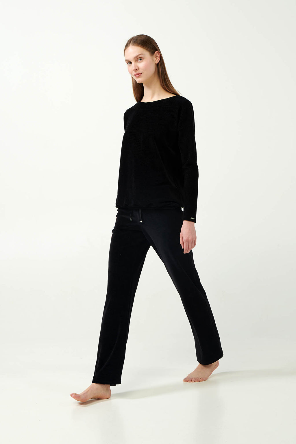 Vamp - Μονόχρωμο Σετ Σπιτιού από Βελούδο