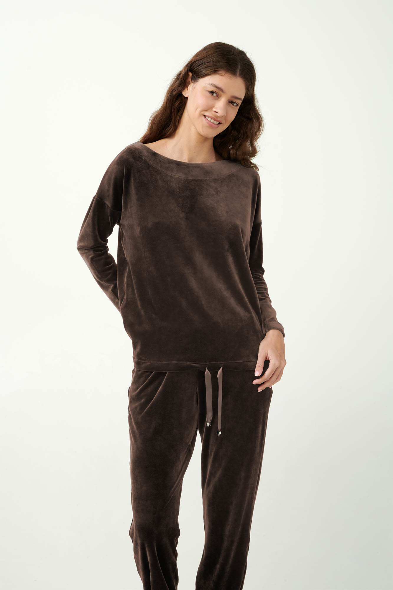 Vamp - Μονόχρωμο Σετ Σπιτιού από Βελούδο