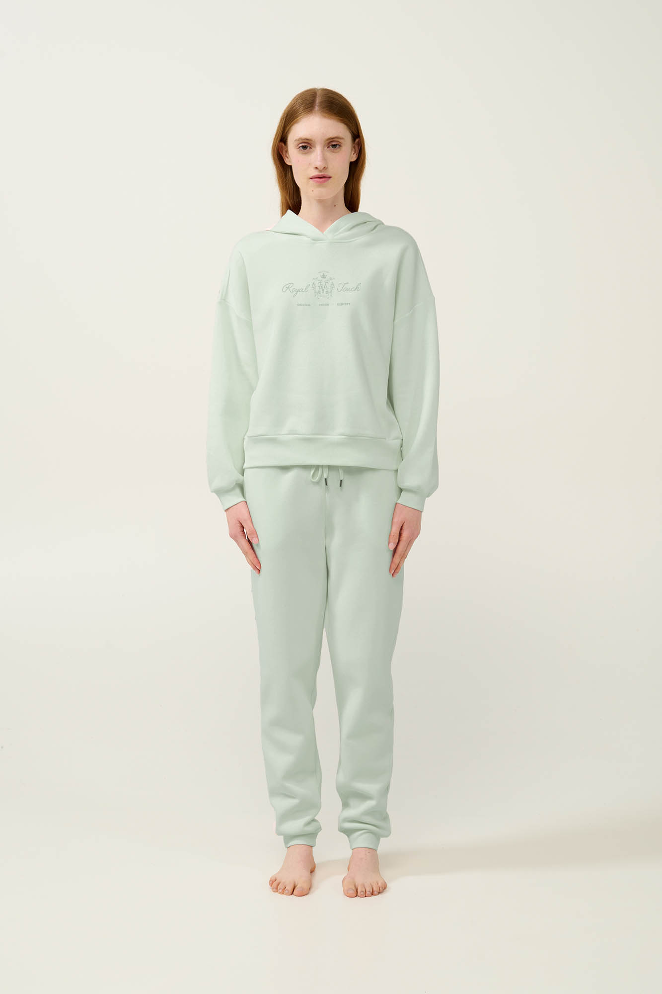 Vamp - Γυναικεία Φούτερ Φόρμα με Κουκούλα