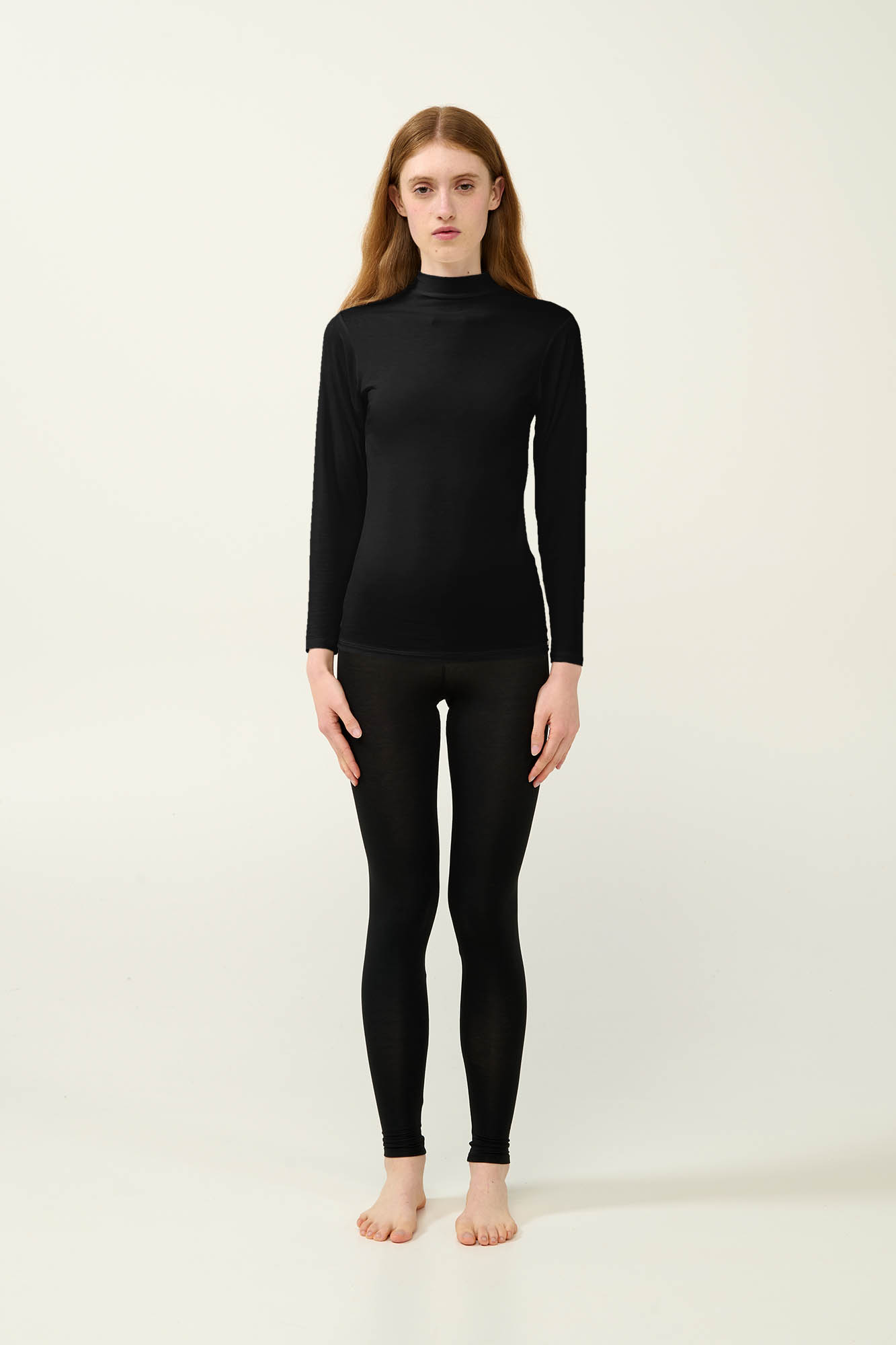 Vamp - Γυναικείο Φανελάκι με Ψηλή Λαιμόκοψη