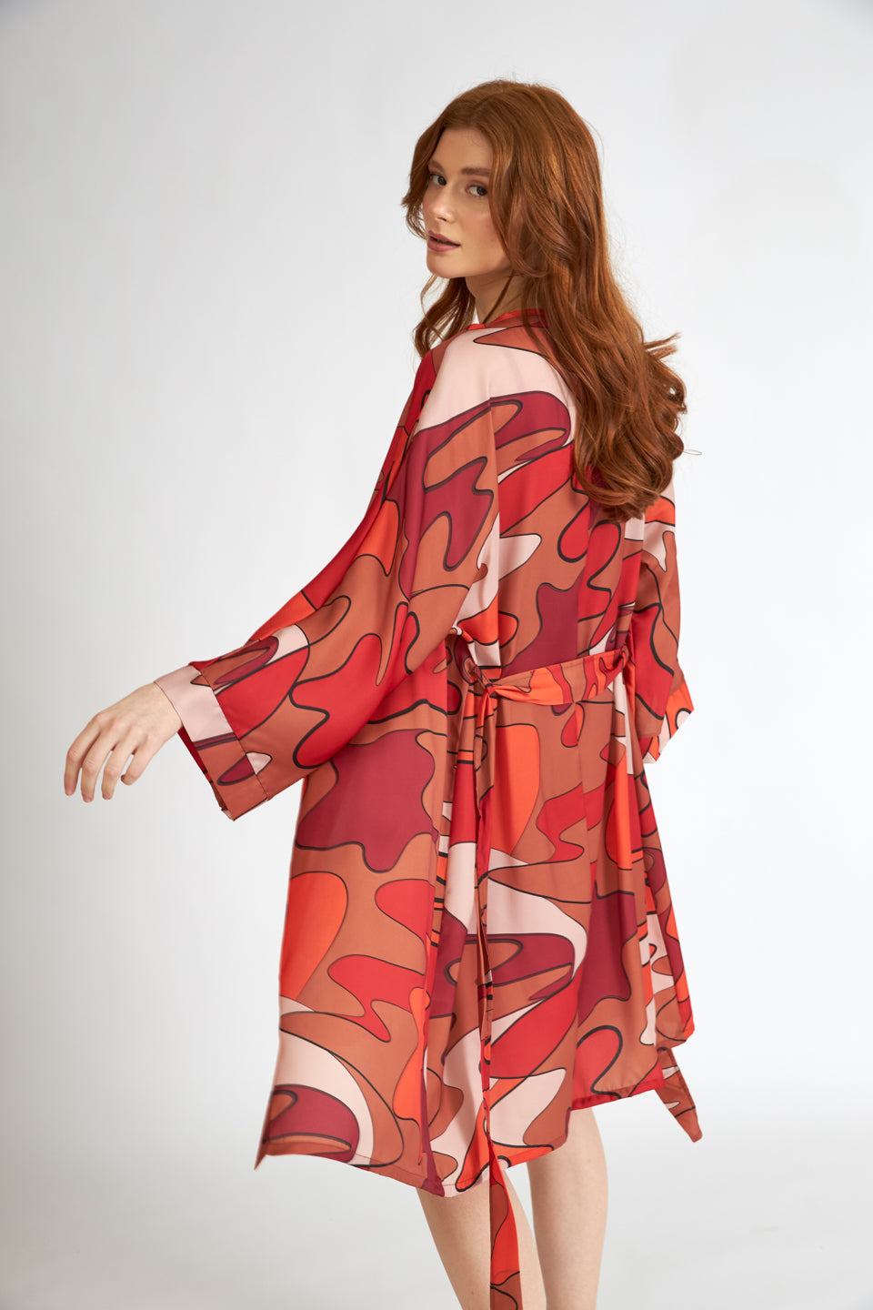 Harmony - Ρόμπα Εμπριμέ Satin