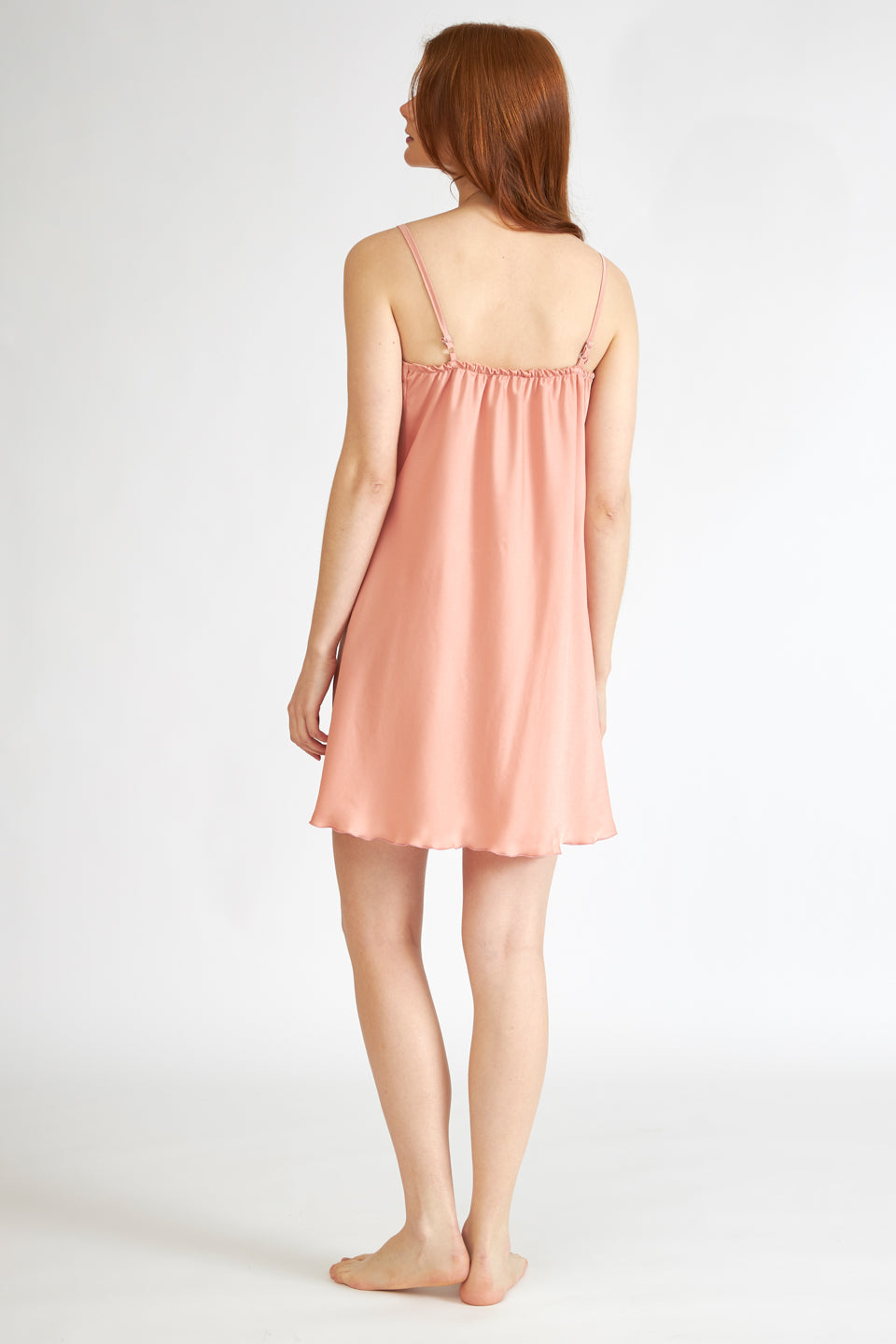 Harmony - Νυχτικό Σατέν Μονόχρωμο Nude