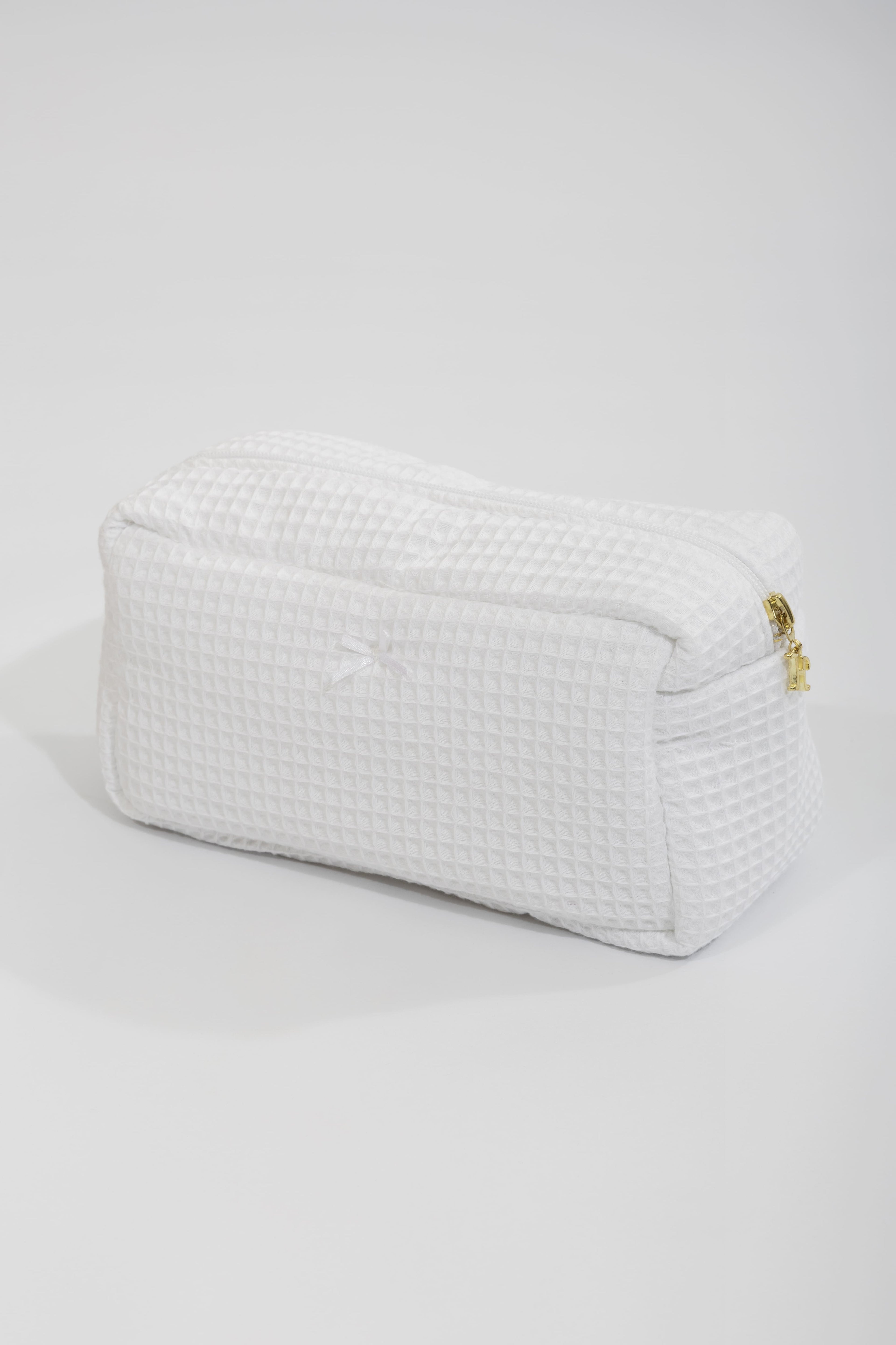 Harmony - Λευκό Βαμβακερό Νεσεσέρ Με Waffle Υφή