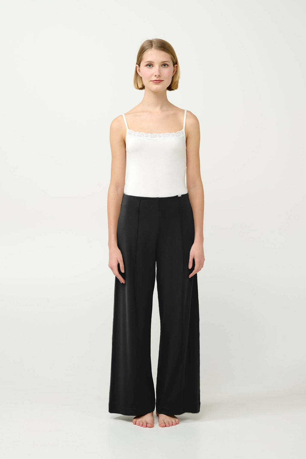 Vamp - Γυναικείο Lounge Φαρδύ Παντελόνι