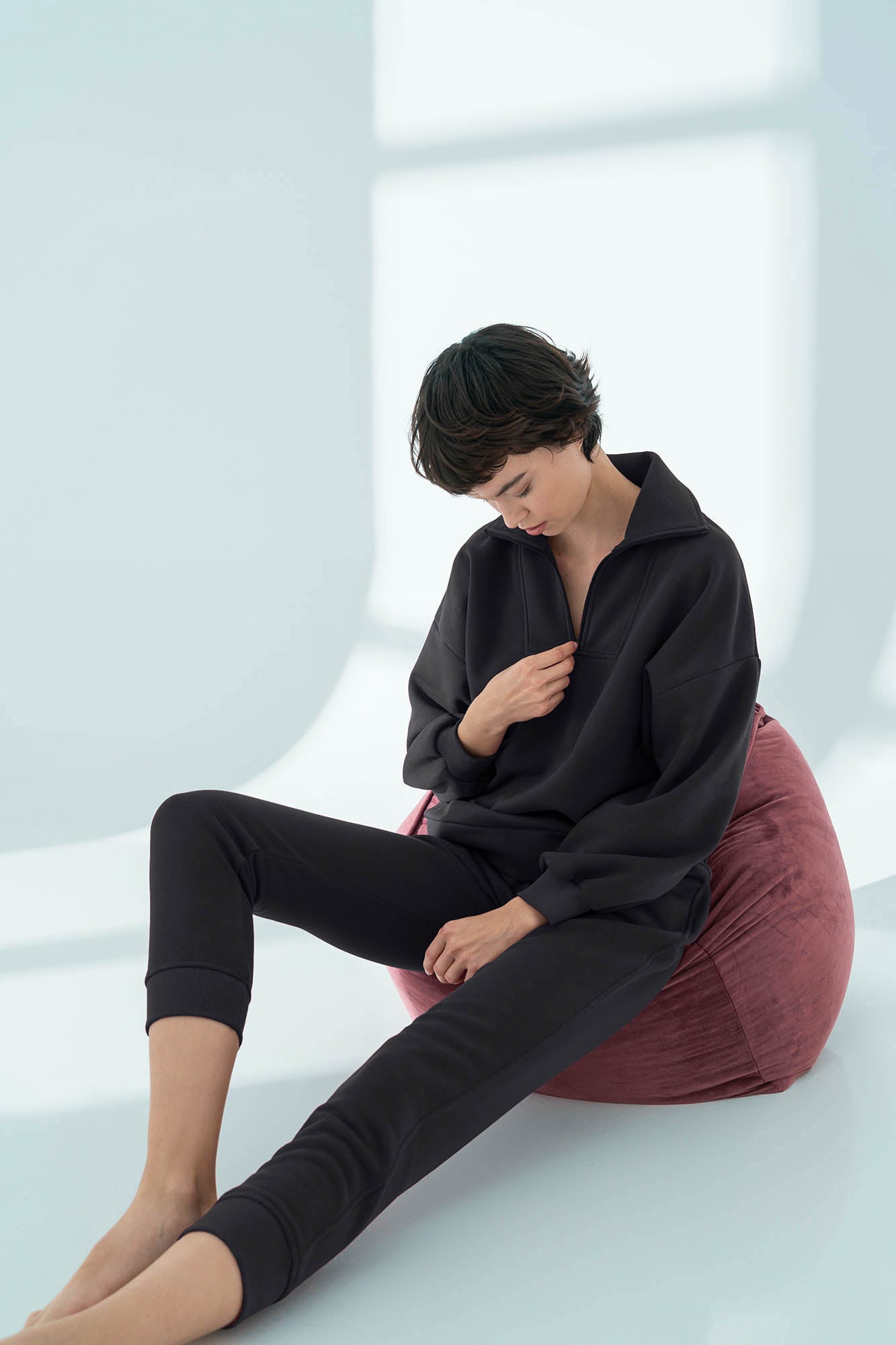 Vamp - Μονόχρωμο Παντελόνι με Τσέπες