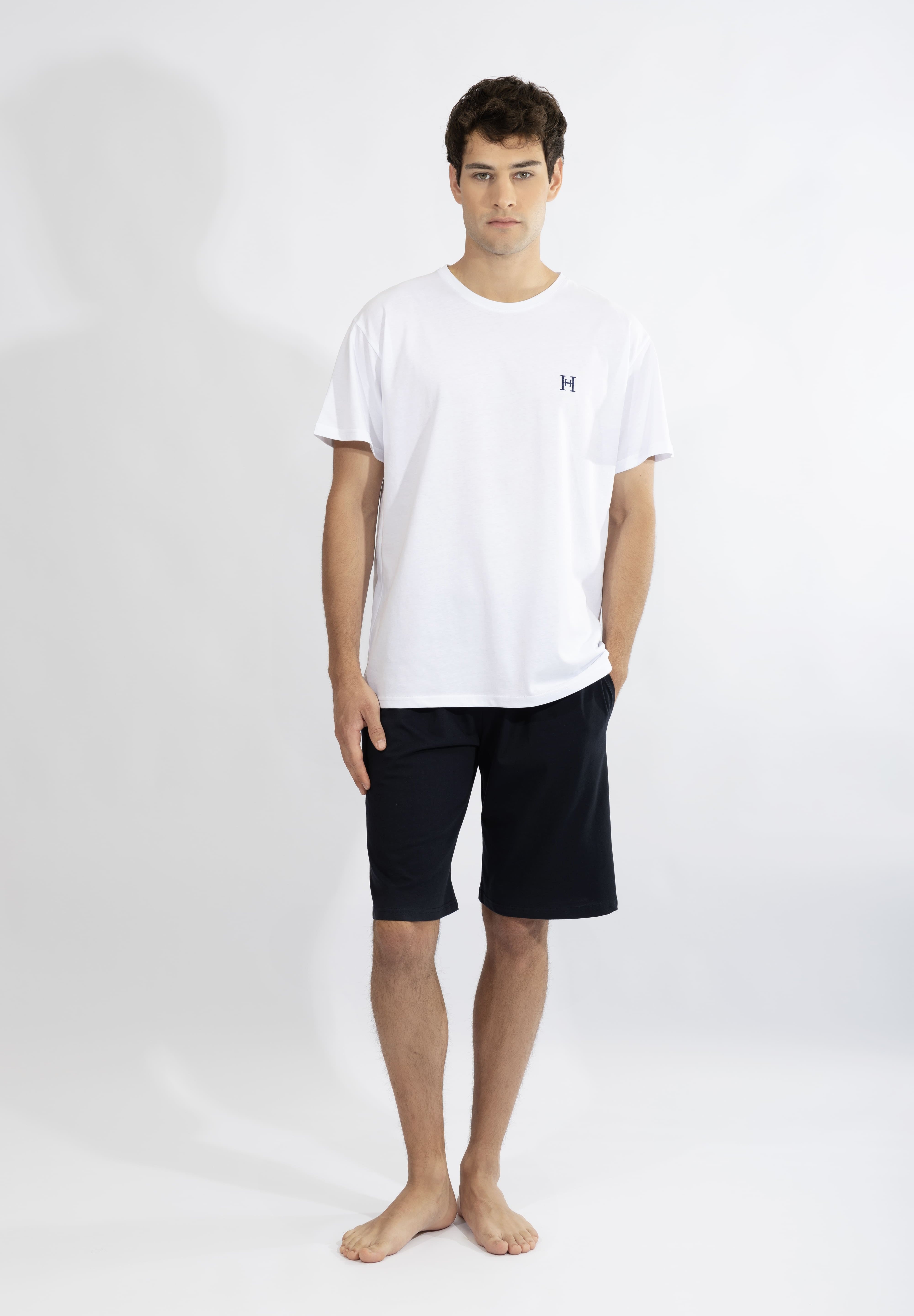 Harmony - Ανδρικό Βαμβακερό Σετ Loungewear