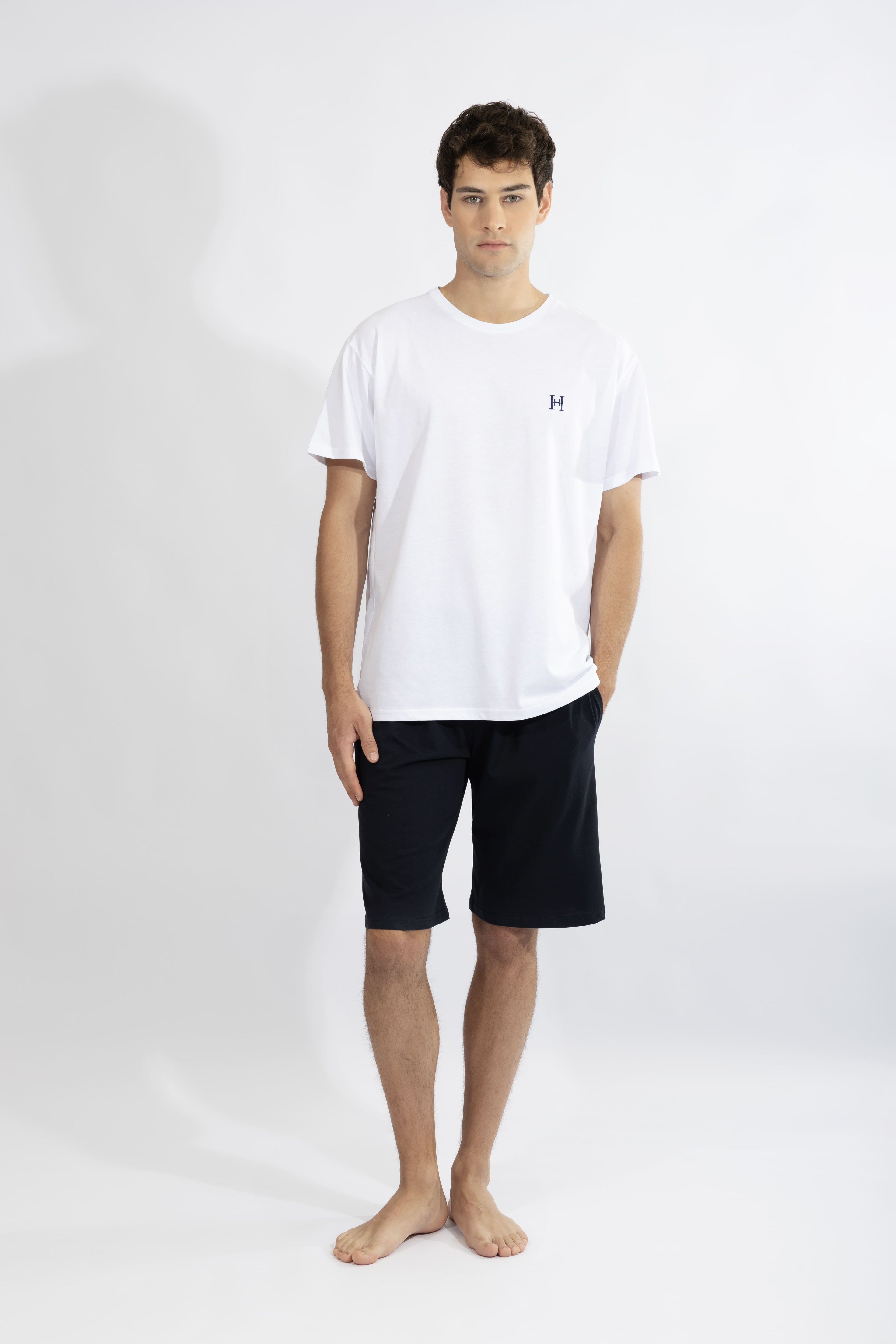 Harmony - Ανδρικό Βαμβακερό Σετ Loungewear