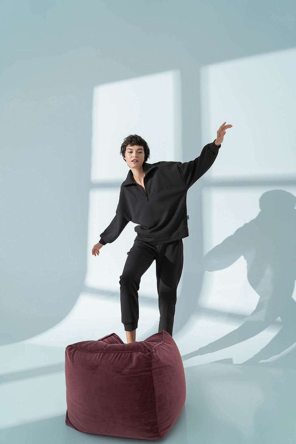 Vamp - Μονόχρωμο Παντελόνι με Τσέπες