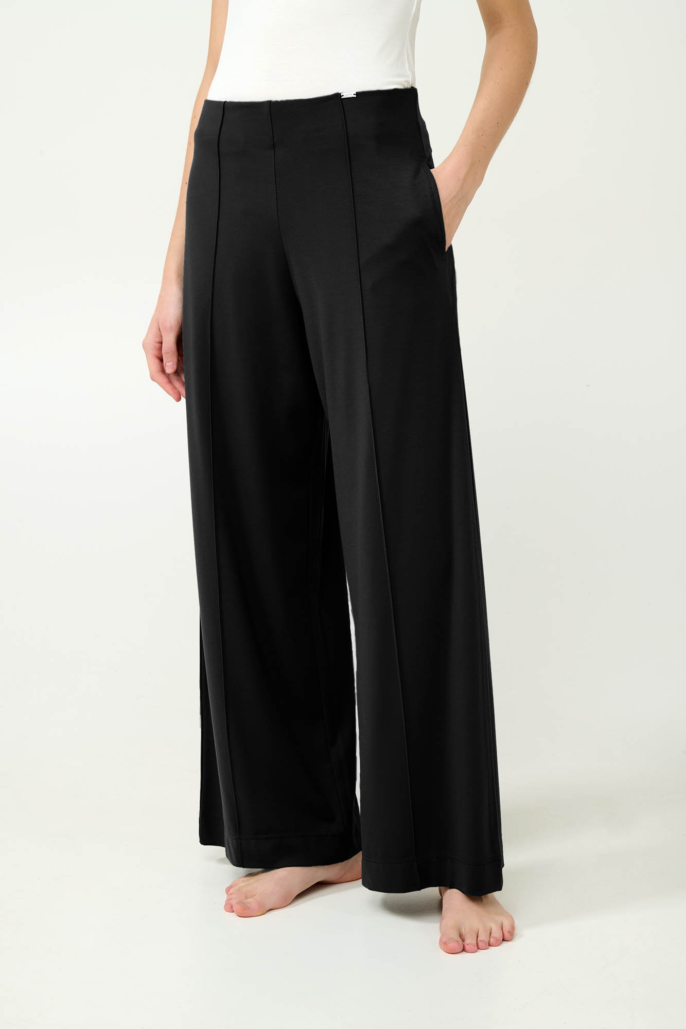 Vamp - Γυναικείο Lounge Φαρδύ Παντελόνι