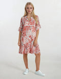 Pink Label - Beachwear Red Leopard