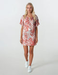 Pink Label - Beachwear Red Leopard