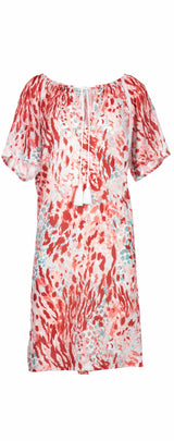 Pink Label - Beachwear Red Leopard