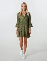 Pink Label - Beachwear Leopard Green