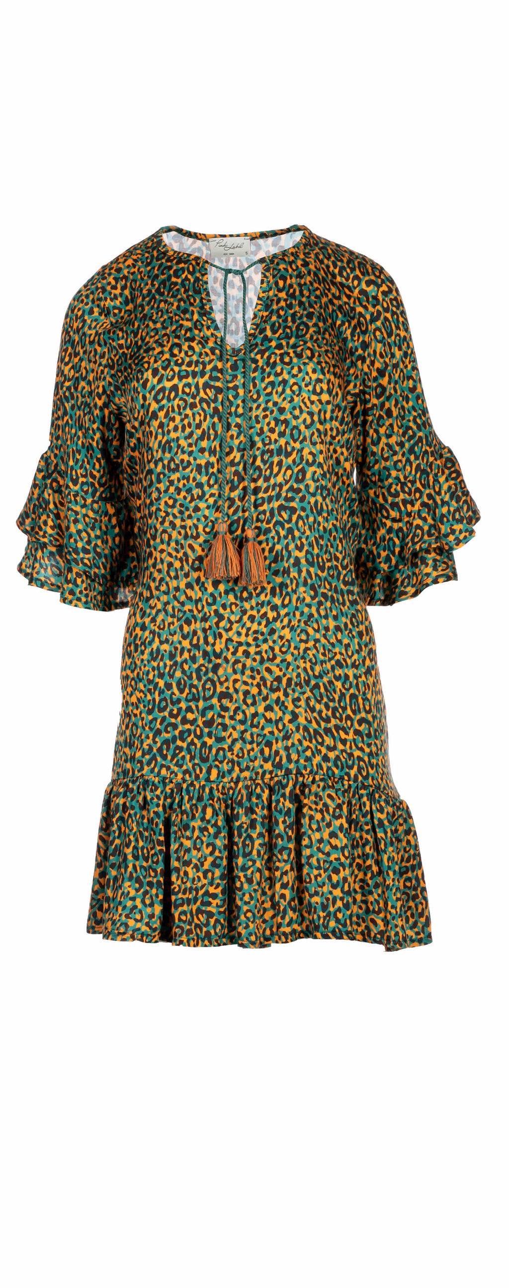 Pink Label - Beachwear Leopard Green