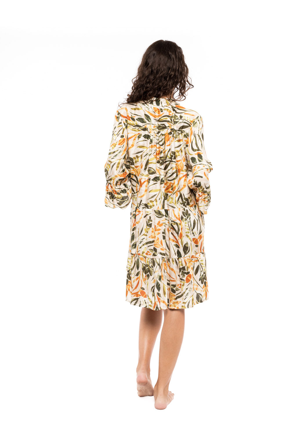 Pink Label - Beachwear Pastel Green Leaf