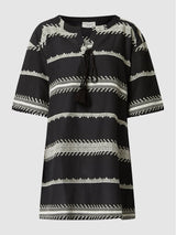 Pink Label - Beachwear Green & Black Embroidery