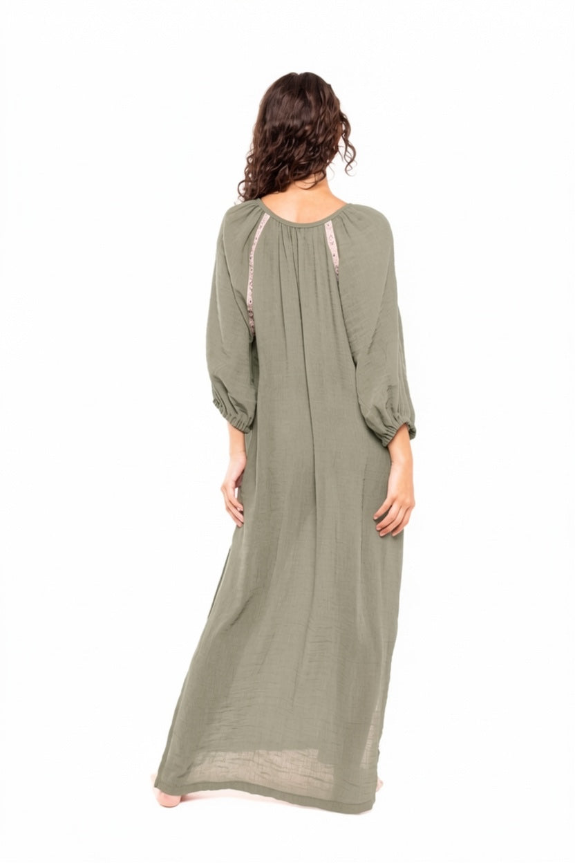 Pink Label - Beachwear Crepe Boho