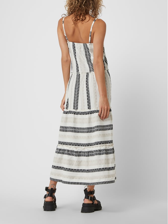 Pink Label - Beachwear Beige & Black Embroidery