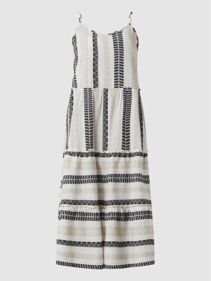 Pink Label - Beachwear Beige & Black Embroidery