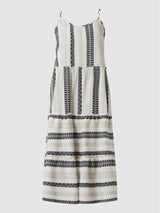 Pink Label - Beachwear Beige & Black Embroidery