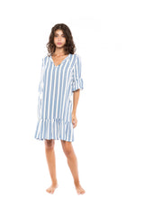 Pink Label - Beachwear Blue Stripe