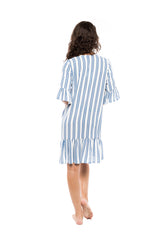 Pink Label - Beachwear Blue Stripe
