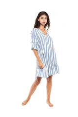 Pink Label - Beachwear Blue Stripe