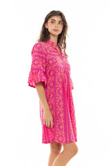 Pink Label - Beachwear Embroidery Orange