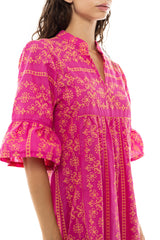 Pink Label - Beachwear Embroidery Orange