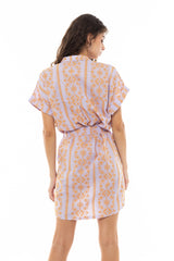 Pink Label - Beachwear Embroidery Orange