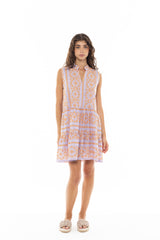 Pink Label - Beachwear Embroidery Orange