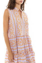 Pink Label - Beachwear Embroidery Orange