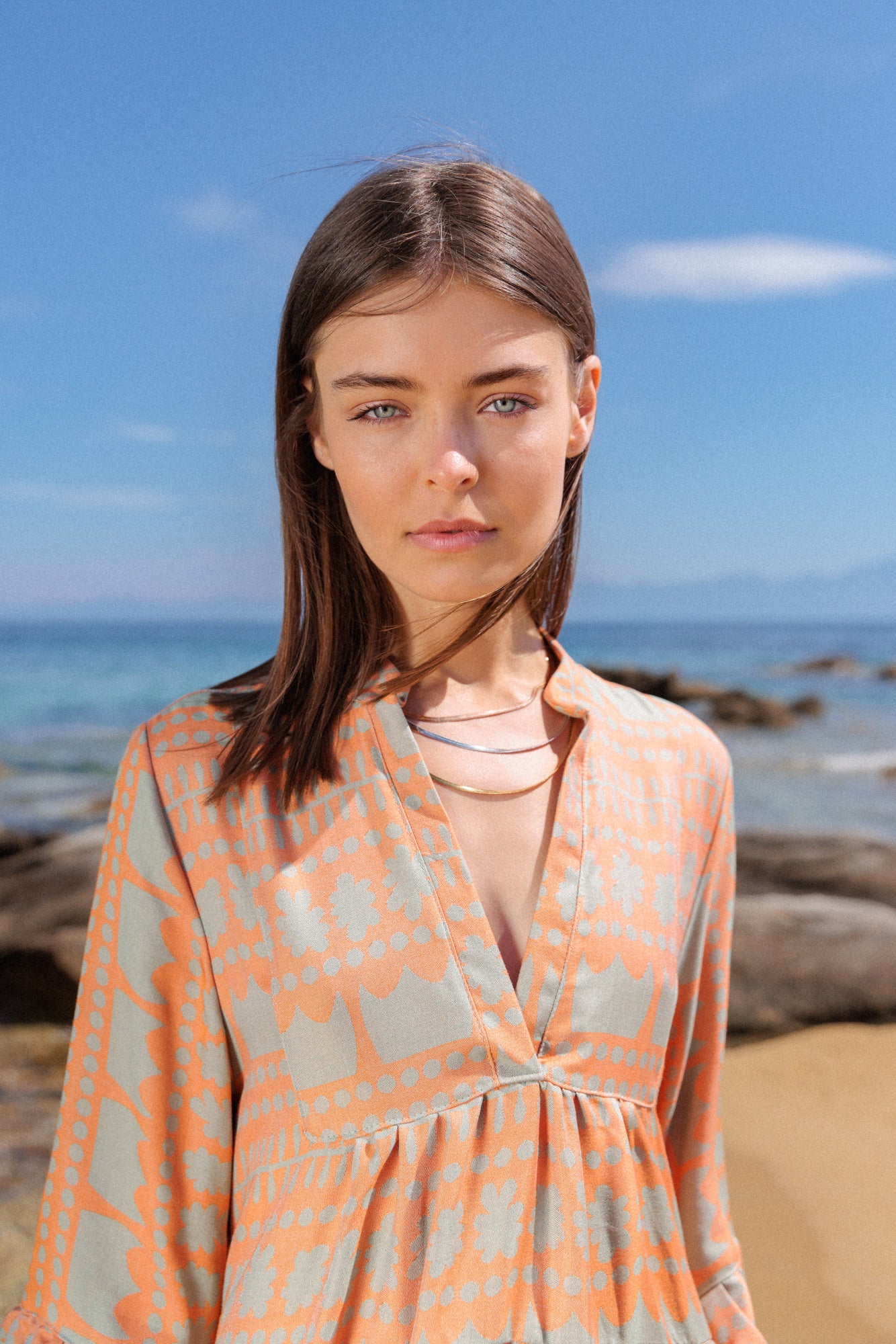 Pink Label - Beachwear Embroidery Crown