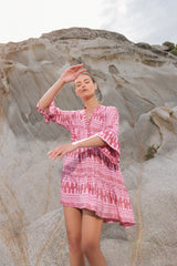 Pink Label - Beachwear Embroidery Dot